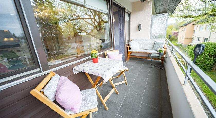 Appartamento 'Höri Nest - Wohlfühl Appartement' con balcone e Wi-Fi