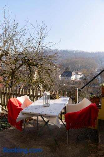 Gemütliche Gartenwohnung mit Altstadtblick