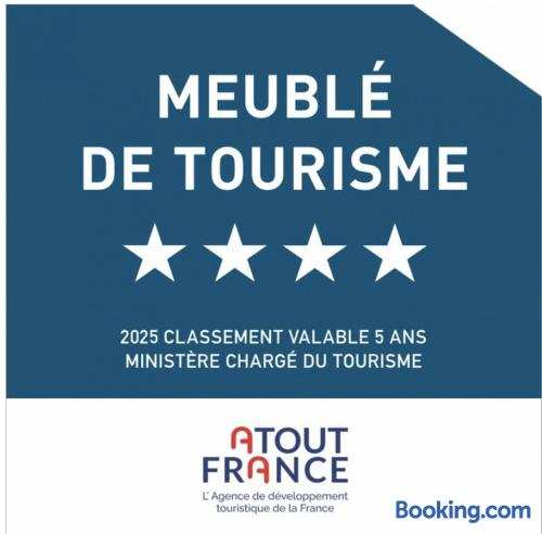 Duplex 2 chambres "Coeur de Ville" Meublé de tourisme 4 étoiles