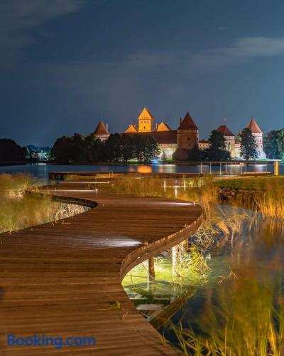 2 kambarių apartamentai su virtuve, Trakų miesto centre