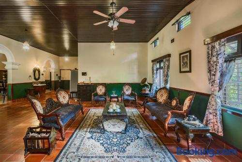 SaffronStays Calamondinn Bungalow - 3BR Colonial Heritage Home within Coffee Plantation in Coorg