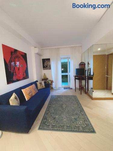 Suite Apartment in MC Center, 5min walk to Casino & the Port and 1min from underground train station