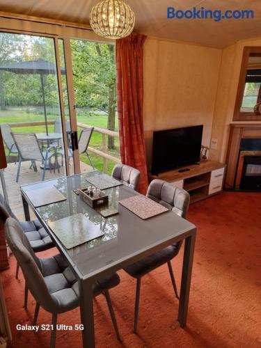 The Duck - Free Fishing, pets welcome - static caravan in Clare, Suffolk