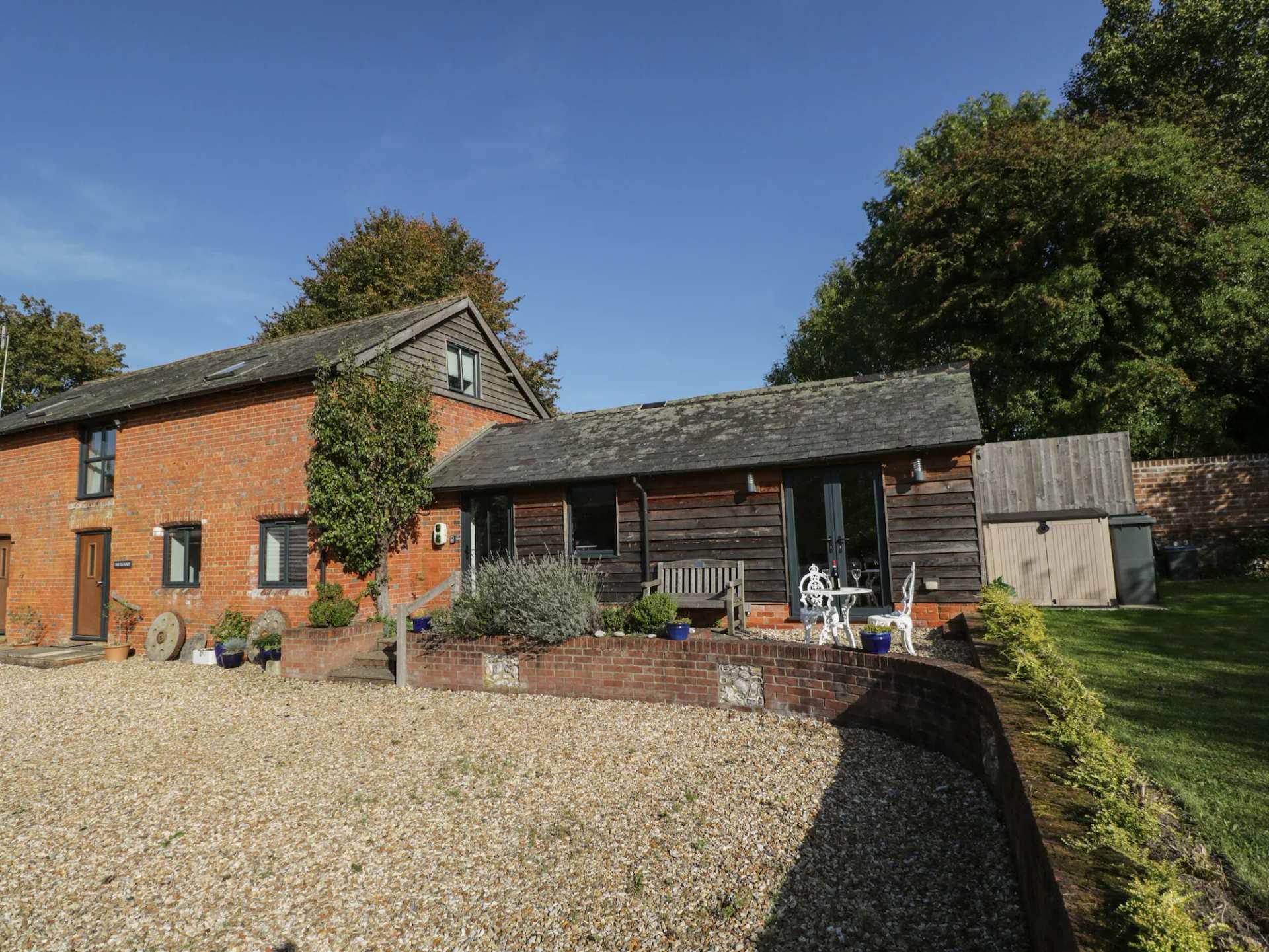 THE DUNNIT@MANOR FARM, convivial pour les familles à West Tytherley