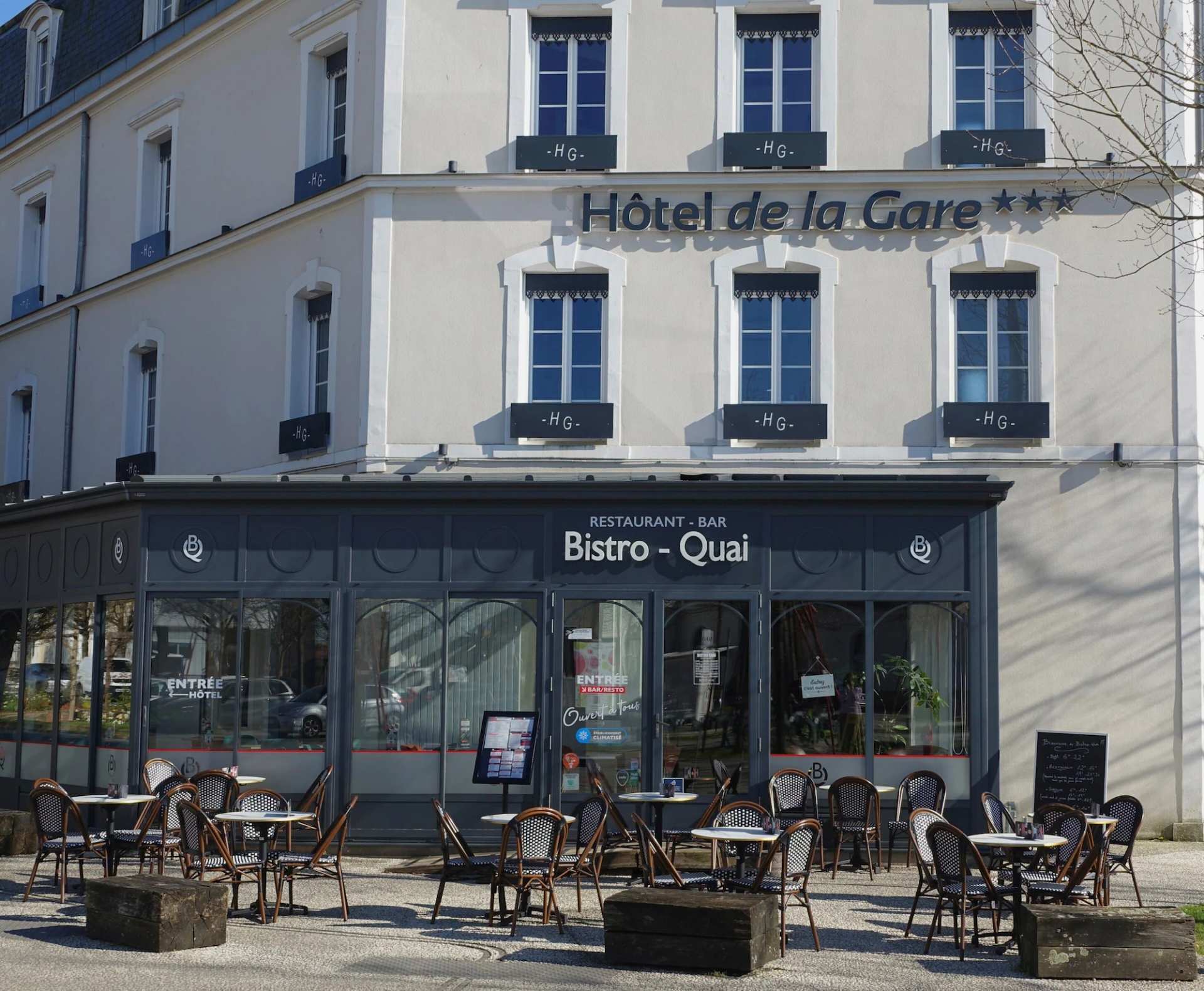 Hôtel de la Gare - Restaurant Bistro Quai