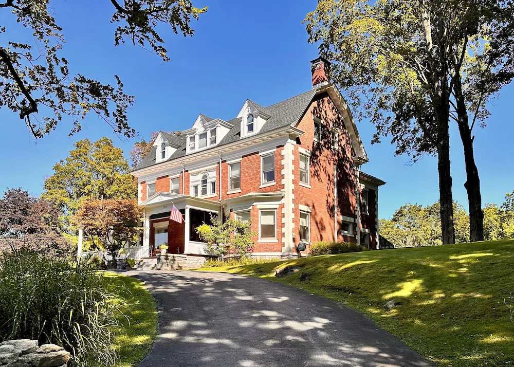 Mansion-on-the-hill elegance close to all the Hudson Valley has to offer.
