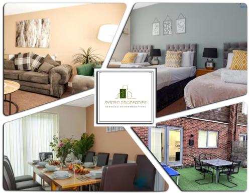 Syster Properties Serviced Accommodation Leicester 5 Bedroom House Glen View
